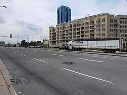 Parts of panoramas of intersections where there will be Eglinton Crosstown LRT stations, GPS embedded, taken 2013 04 25 (226) (8681693351)